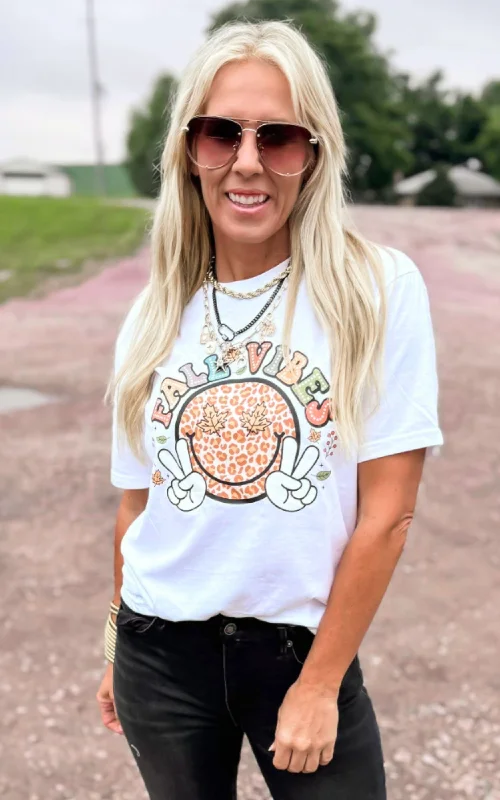 Peace and Fall Vibes Graphic T-shirt - Final Sale Traditional Women's Wool