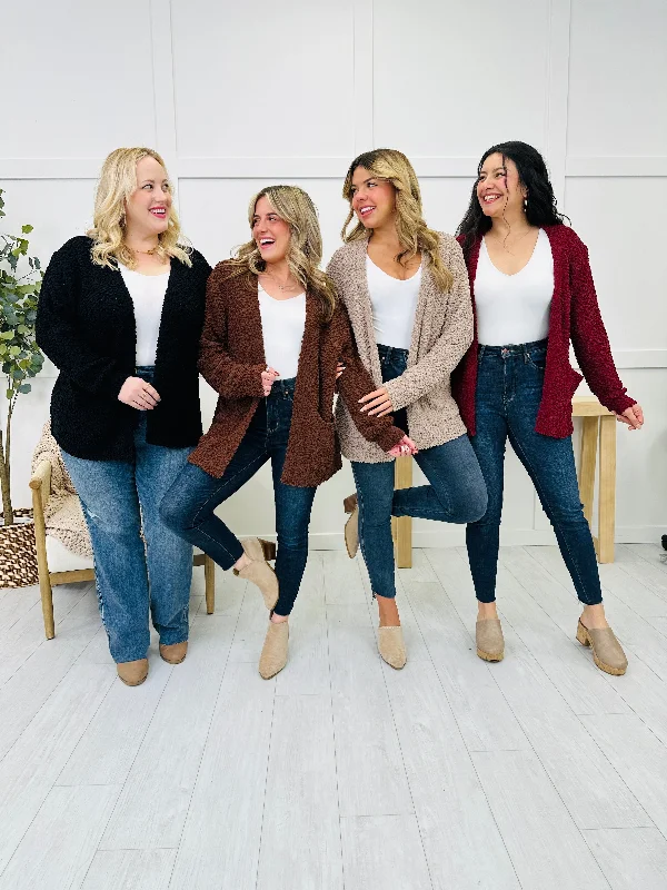DOORBUSTER! A True Love Story Never Ends Cardigan- Multiple Colors! Cool Women's Distressed
