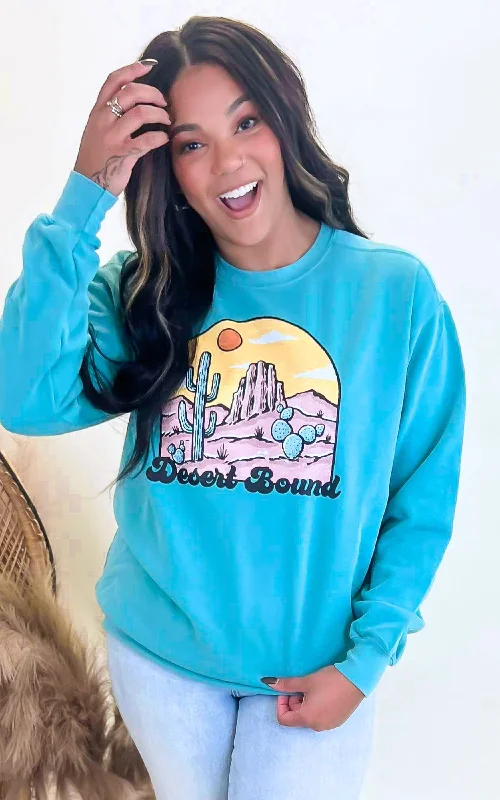 Desert Bound Garment Dyed Sweatshirt | Comfort Colors Hip Women's Urban