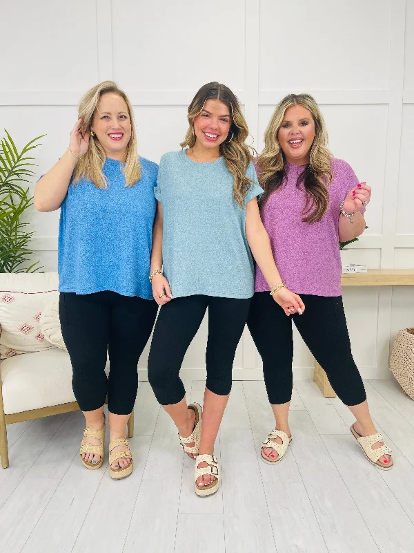 DOORBUSTER! Easy Like That Top- Multiple Colors! Relaxed Women's 