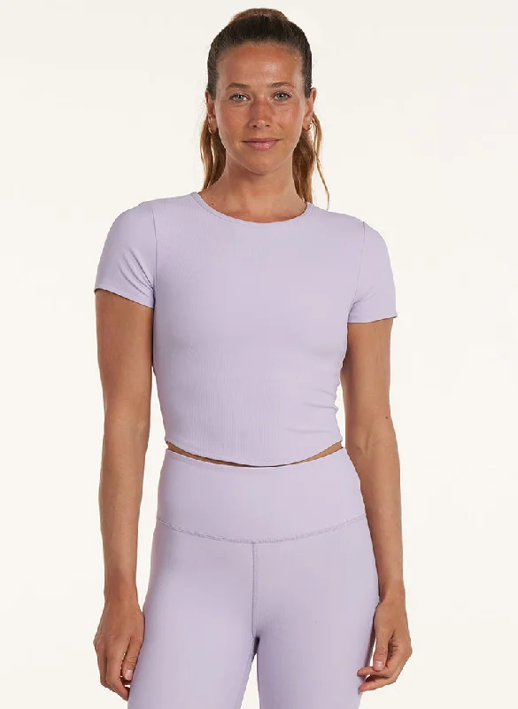 Refine Crew Neck Bra Top Feminine Women's Soft 