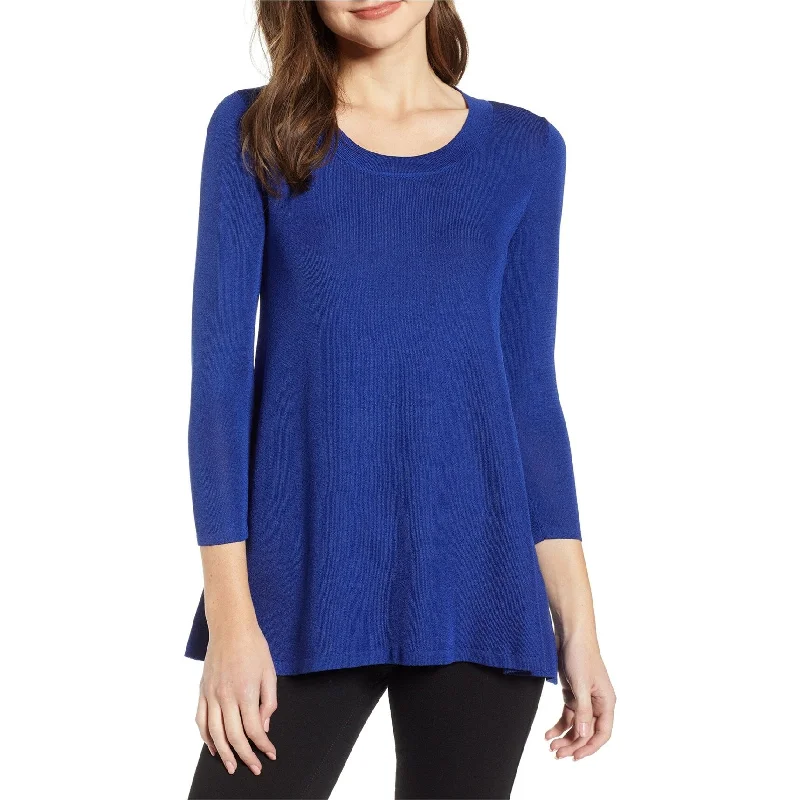 Anne Klein Womens Knit Pullover Blouse Cozy Women's Sherpa - lined