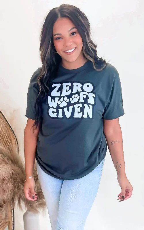 Zero Woofs Given Graphic T-shirt purpose