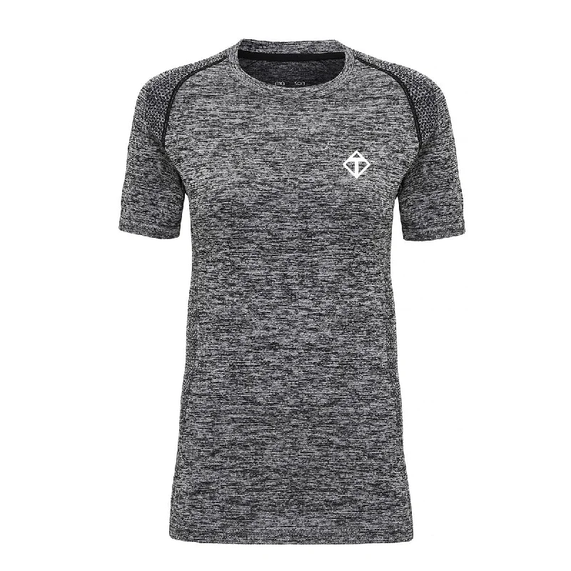 Charcoal Seamless T-Shirt Tough Women's Military - inspired
