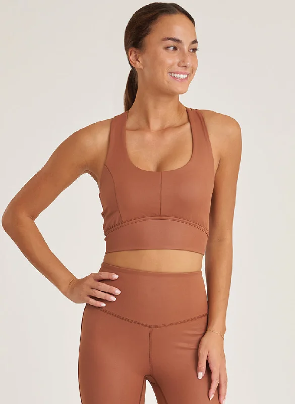 Sheen Asymmetrical Strappy Bra Laid - back Women's Vibe