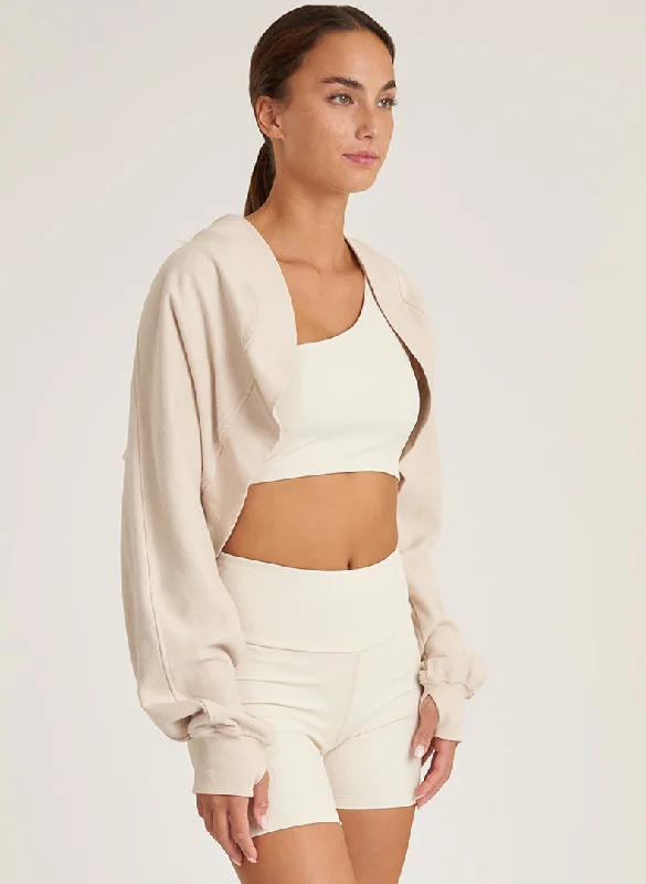 Cloud Cropped Cardigan Modern Women's 