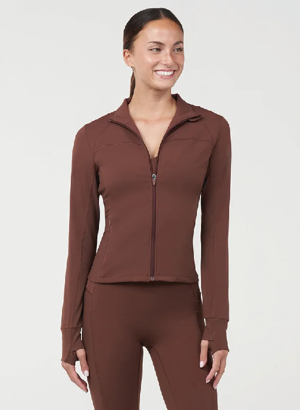 Endure Rib Inset Jacket Refined Women's Velvet