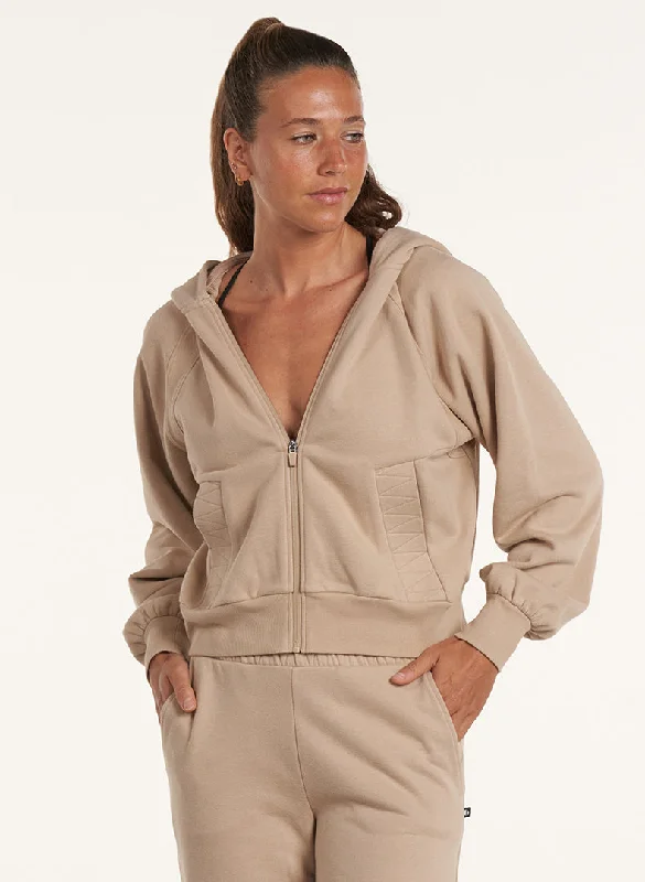 Cloud Trapunto Stitch Hoodie Bold Women's Animal Print