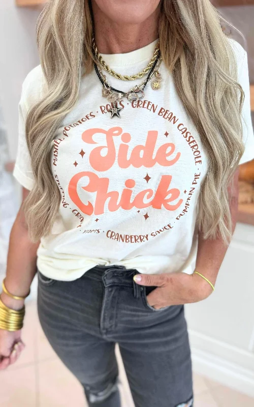 Side Chick Thanksgiving Graphic T-shirt - Final Sale performance