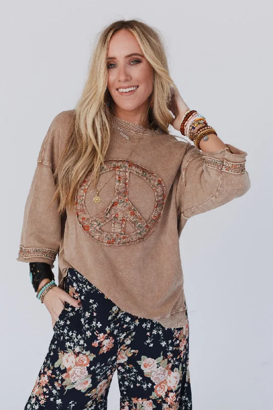 Beatrix Pullover - Mocha Modern Women's 