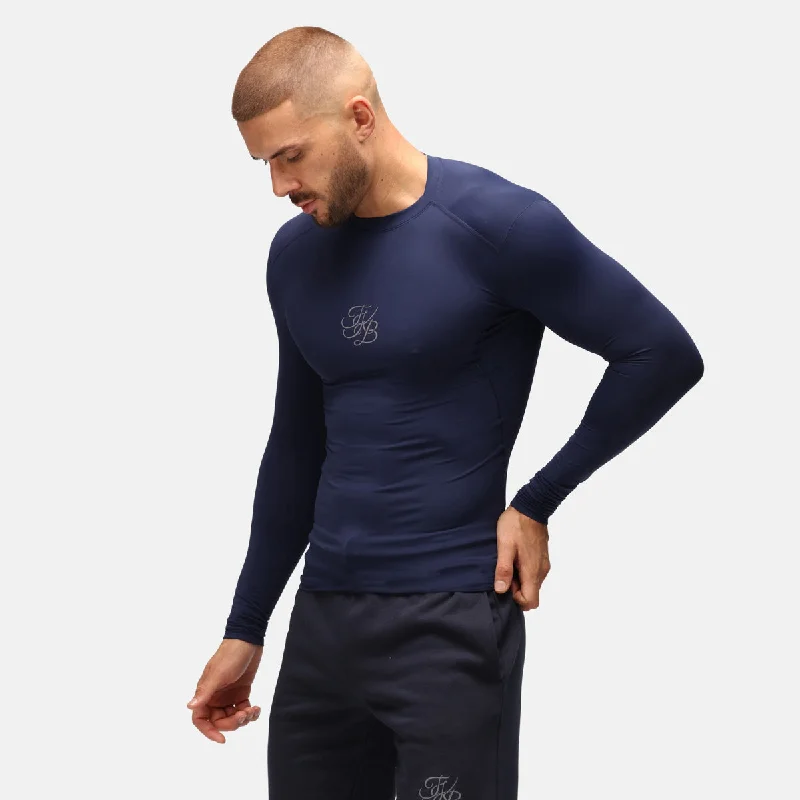 TKB Man Navy Base Layer Minimalist Women's Casual