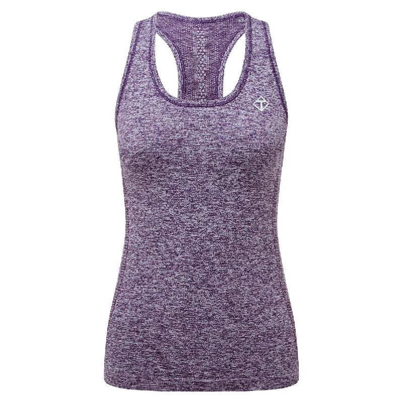 Purple Seamless Vest Hip Women's Retro