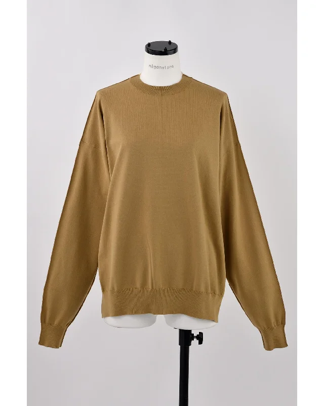 CRAFT GASS 2トーンカラーニットP.O Cool Women's Distressed