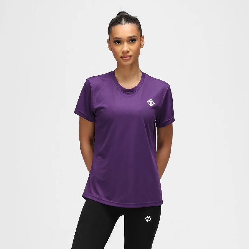Purple Diamond Ladies Technical T-Shirt Dapper Women's 1920S