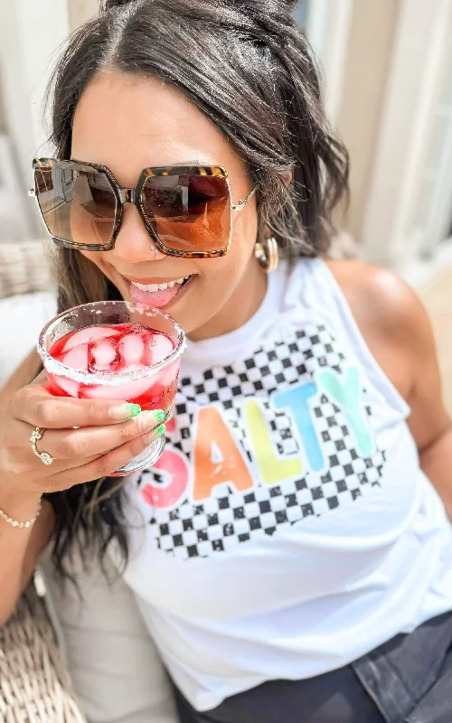 Salty Crop Muscle Tank British Gentlewoman Style