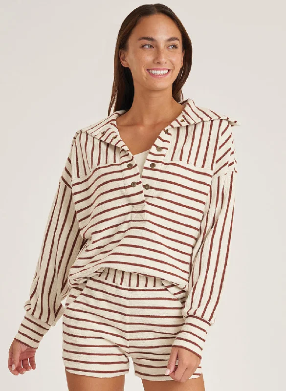 Cloud Oversized Collar Pullover Refined Women's 