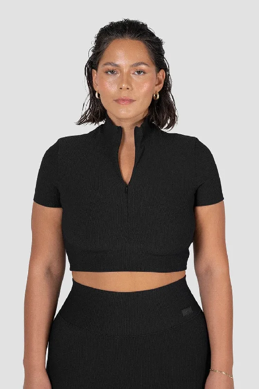 LUXRIB™ Mock Crop Modern Women's 