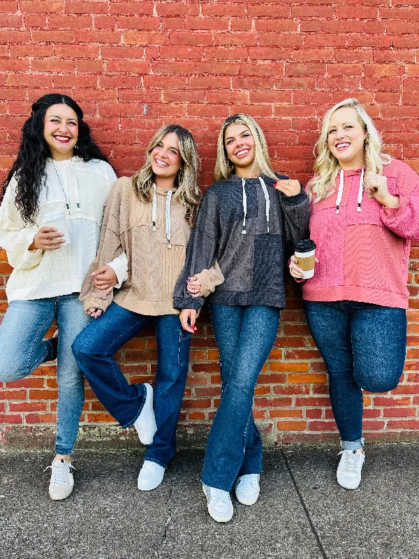 REG/CURVY Feel Good Fall Hoodie- Multiple Colors! Bold Women's Statement