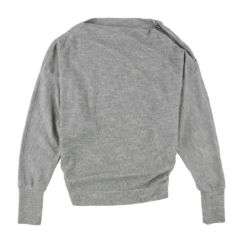 Free People Womens Nikala Pullover Blouse, Grey, X-Small Sporty Women's Tennis
