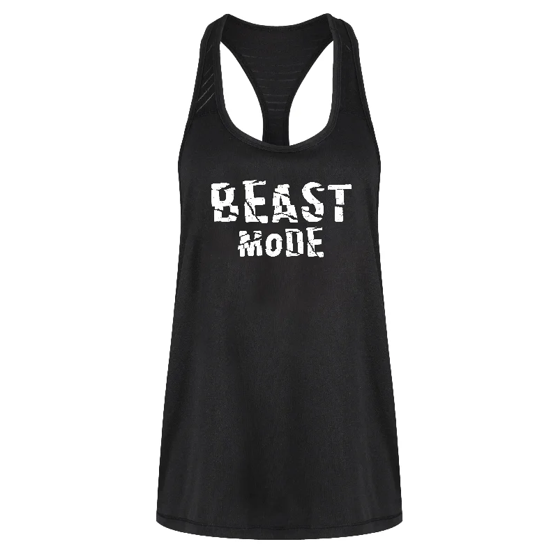 Beast Mode Mesh Racerback Vest Modern Women's Tech