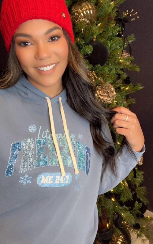 Literally Freezing Garment Dyed Hoodie | Comfort Colors - Final Sale performance