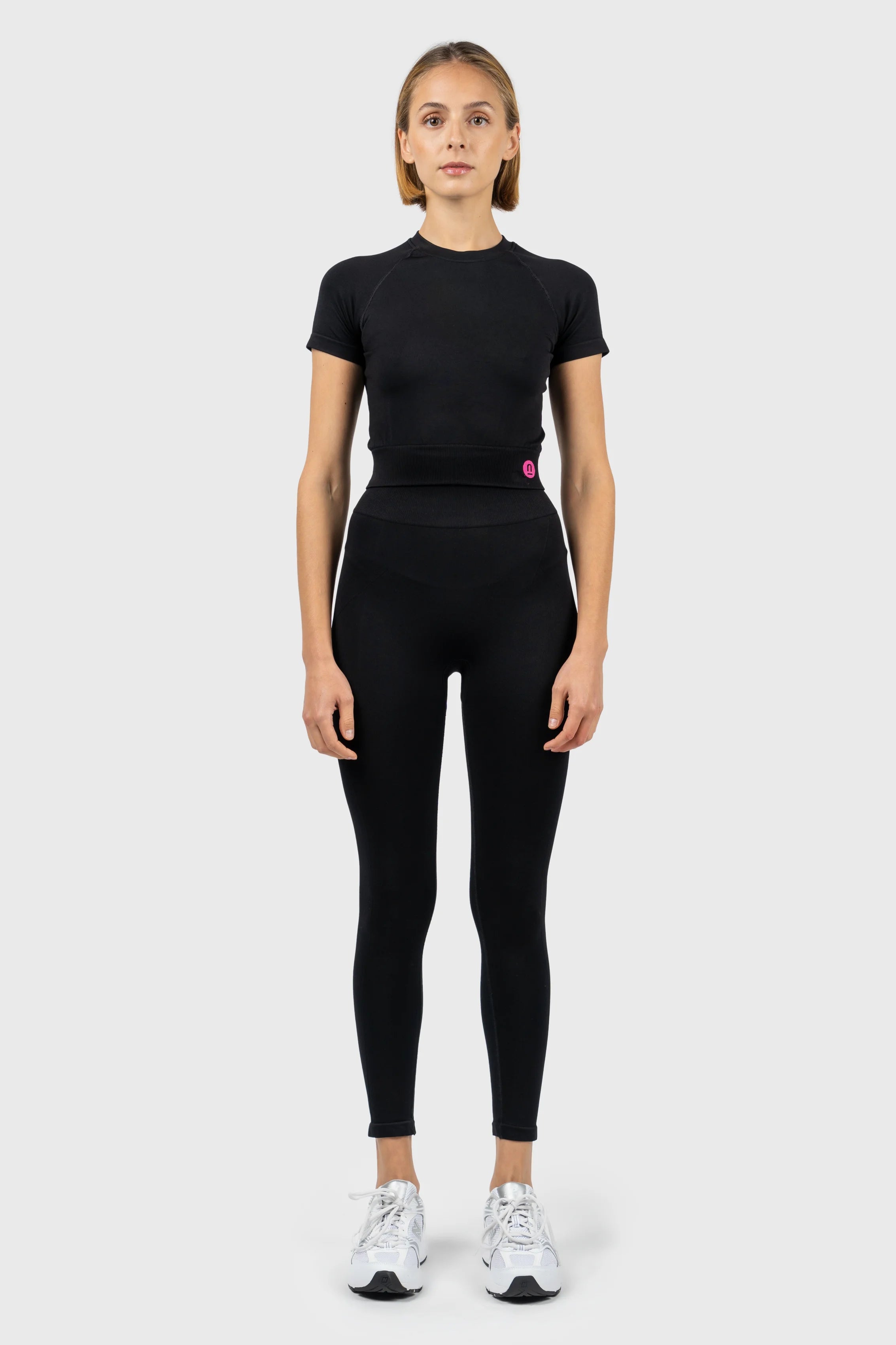 Seamless Cropped Top Dynamic Women's Moto