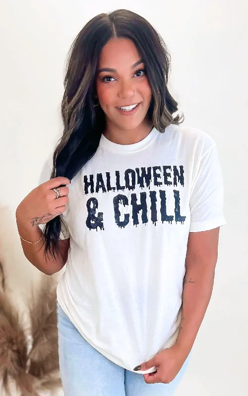 Halloween & Chill Graphic T-shirt - Final Sale Modern Women's 