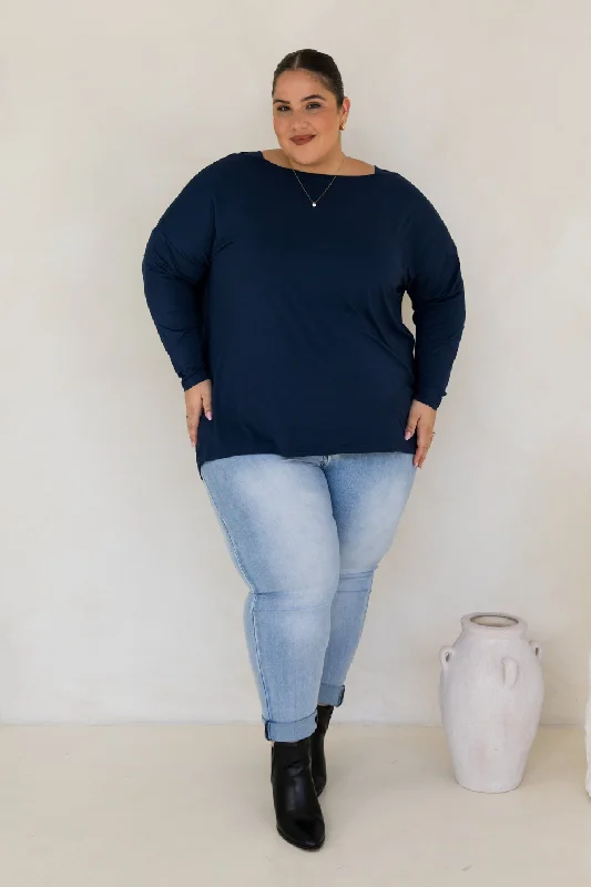 Pippa Top | Navy Edgy Women's Punk