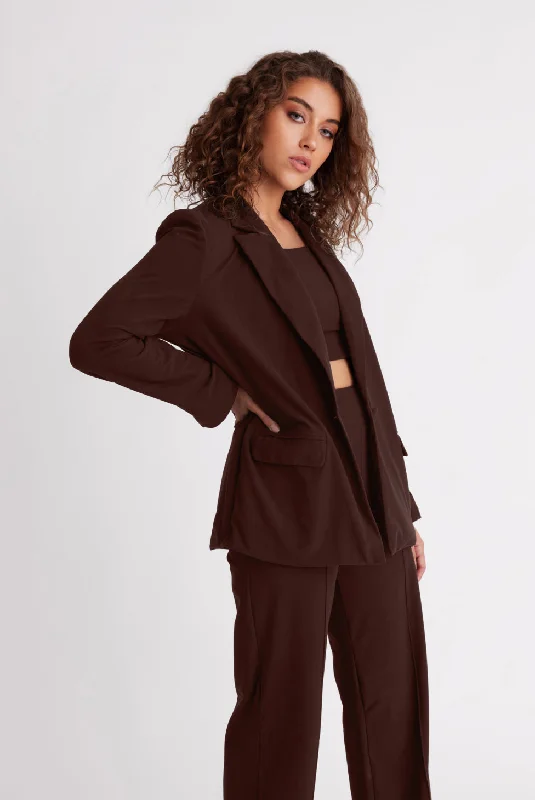 Chai Blazer Sleek Women's Metallic