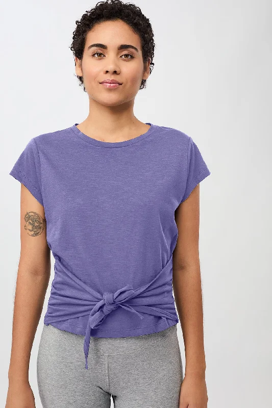 American Tee (Deep Violet), GOTS Modern Women's 