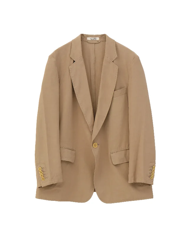 viscose gabardine oversized jacket Luxurious Women's High -  end