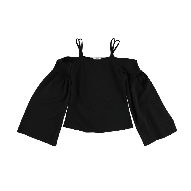 Bar Iii Womens Textured Off The Shoulder Blouse Dapper Women's 1920S