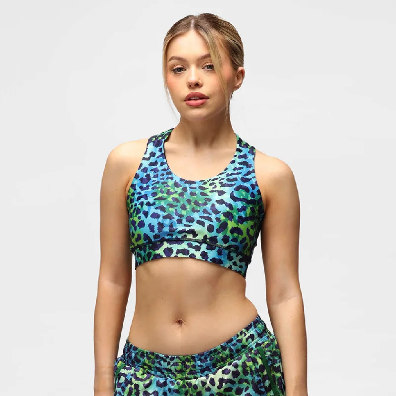 Earth Cat Cross Back Bra Tough Women's Military - inspired