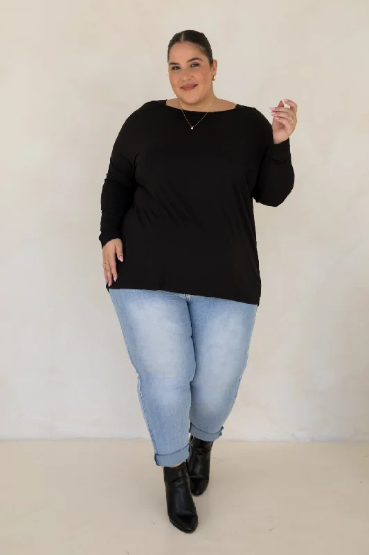 Pippa Top | Black Modern Women's Tech